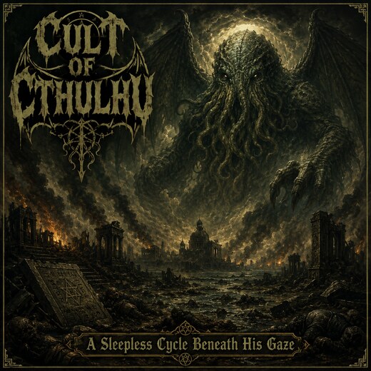 A Sleepless Cycle Beneath His Gaze cover